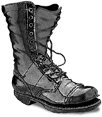 exhausted paratrooper boot
drawn by Terry E. Smith