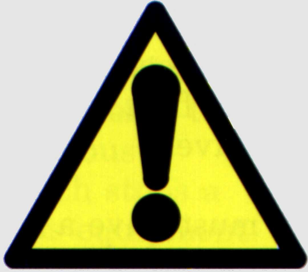 warning sign