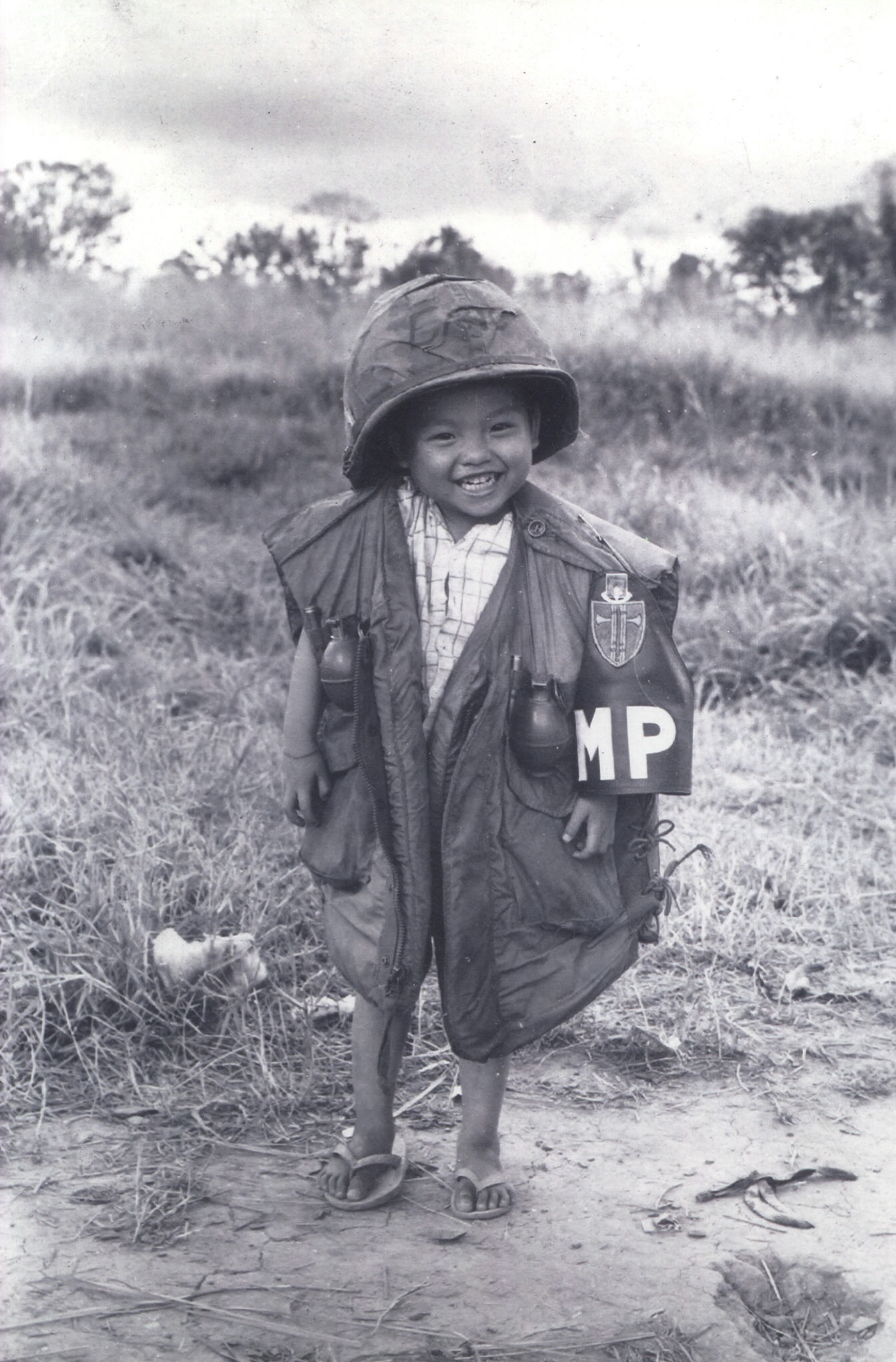 Montagnard child dressed-up