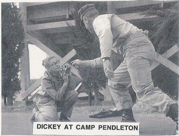 Dickey at Camp Pendleton