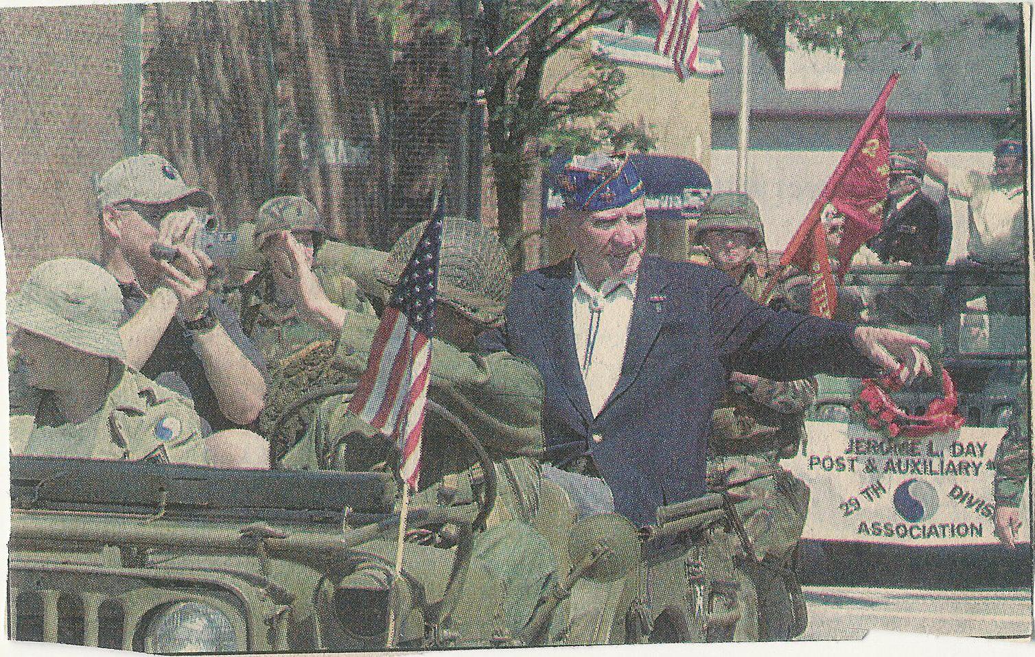 Lightning Joe on parade