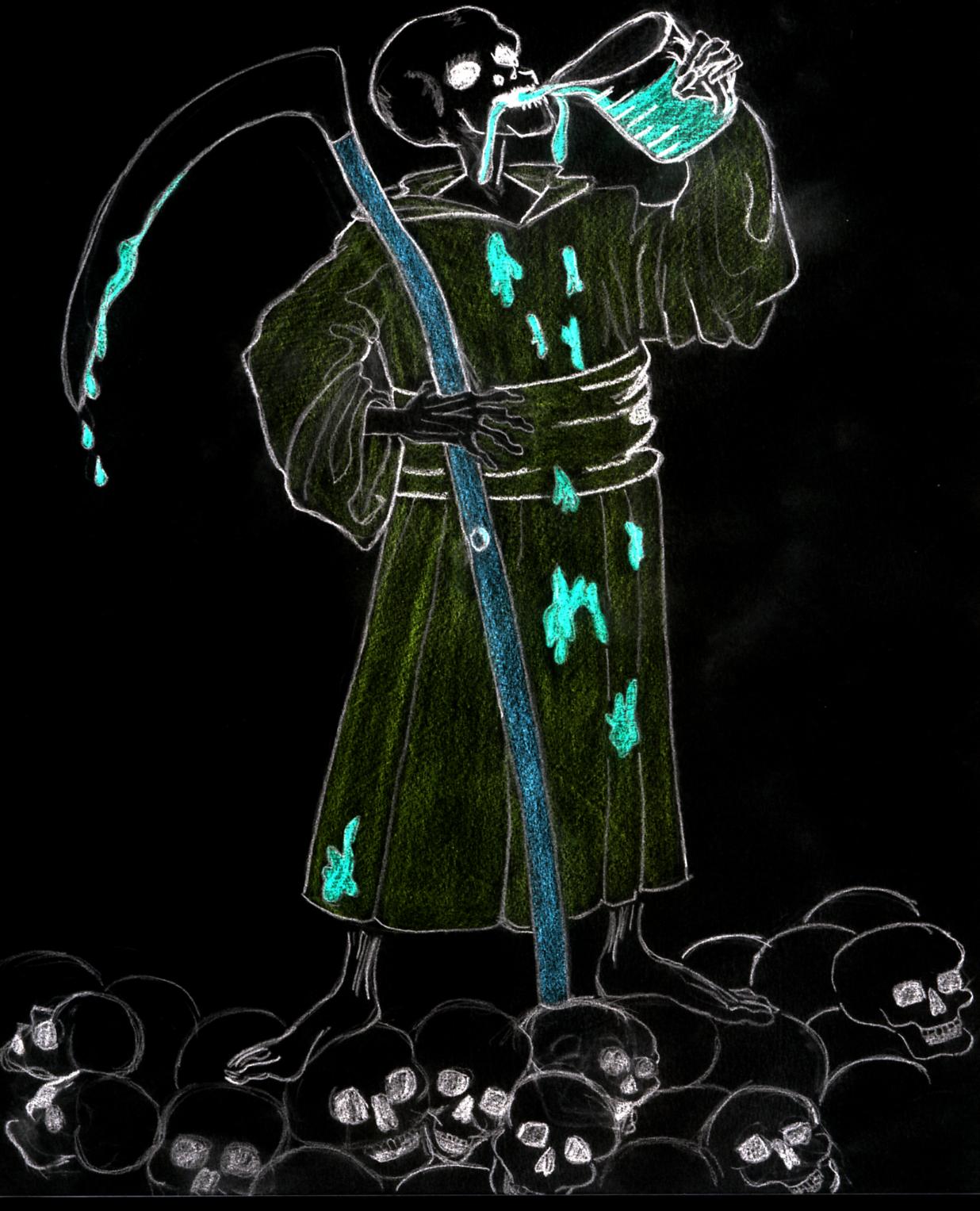 an illustration of The Grim Reaper