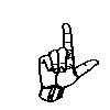 fingerspelled letter L