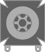 U.S. Army skill qualification
badge for driver, machine operator, and mechanic