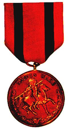 Indian Wars service medal