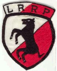 variant 11th Cav patch with
LRRP tab