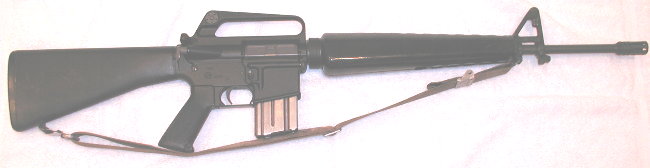 Vietnam-era M-16A1 assault
rifle