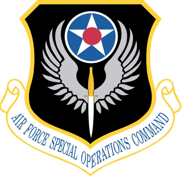 U.S. Air Force Special
Operations Command patch