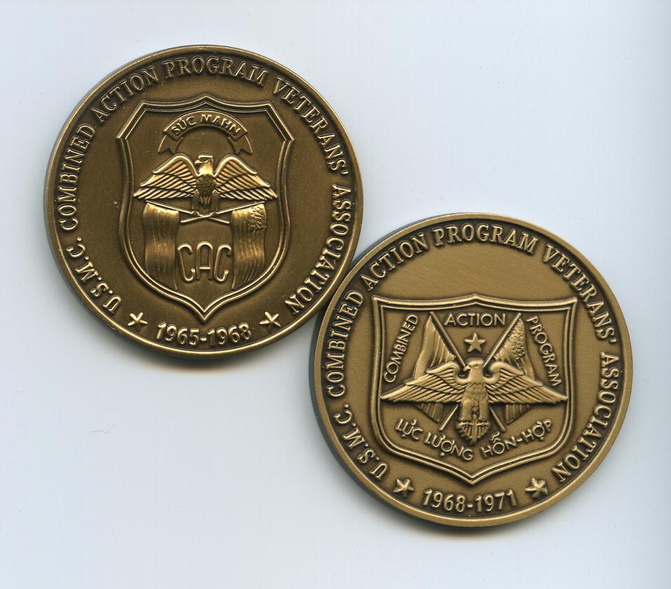 USMC Combined Action Program
Veterans' Association coin
