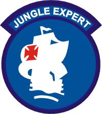 full color Jungle Expert
pocket patch