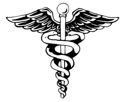 caduceus branch insignia of U.S.
Army Medical Corps