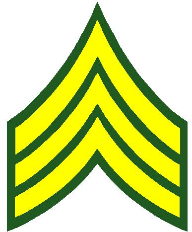 buck sergeant stripes