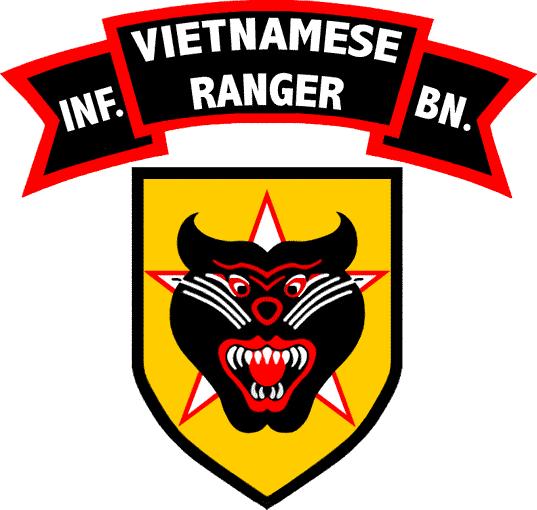 Vietnamese Ranger shoulder
patch and scroll