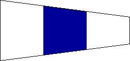 nautical signal flag DESIG