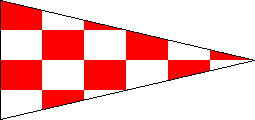 nautical signal flag EMERG