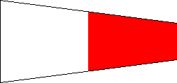 nautical signal flag INT