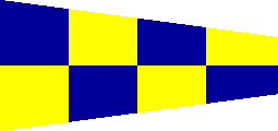 nautical signal flag NEGAT