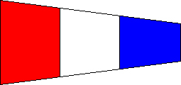nautical signal flag P3